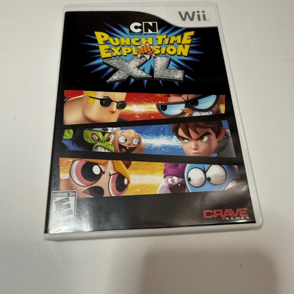 Wii Cartoon Network Punchtime Explosion Nintendo Wii Video Game - Picture 1 of 5